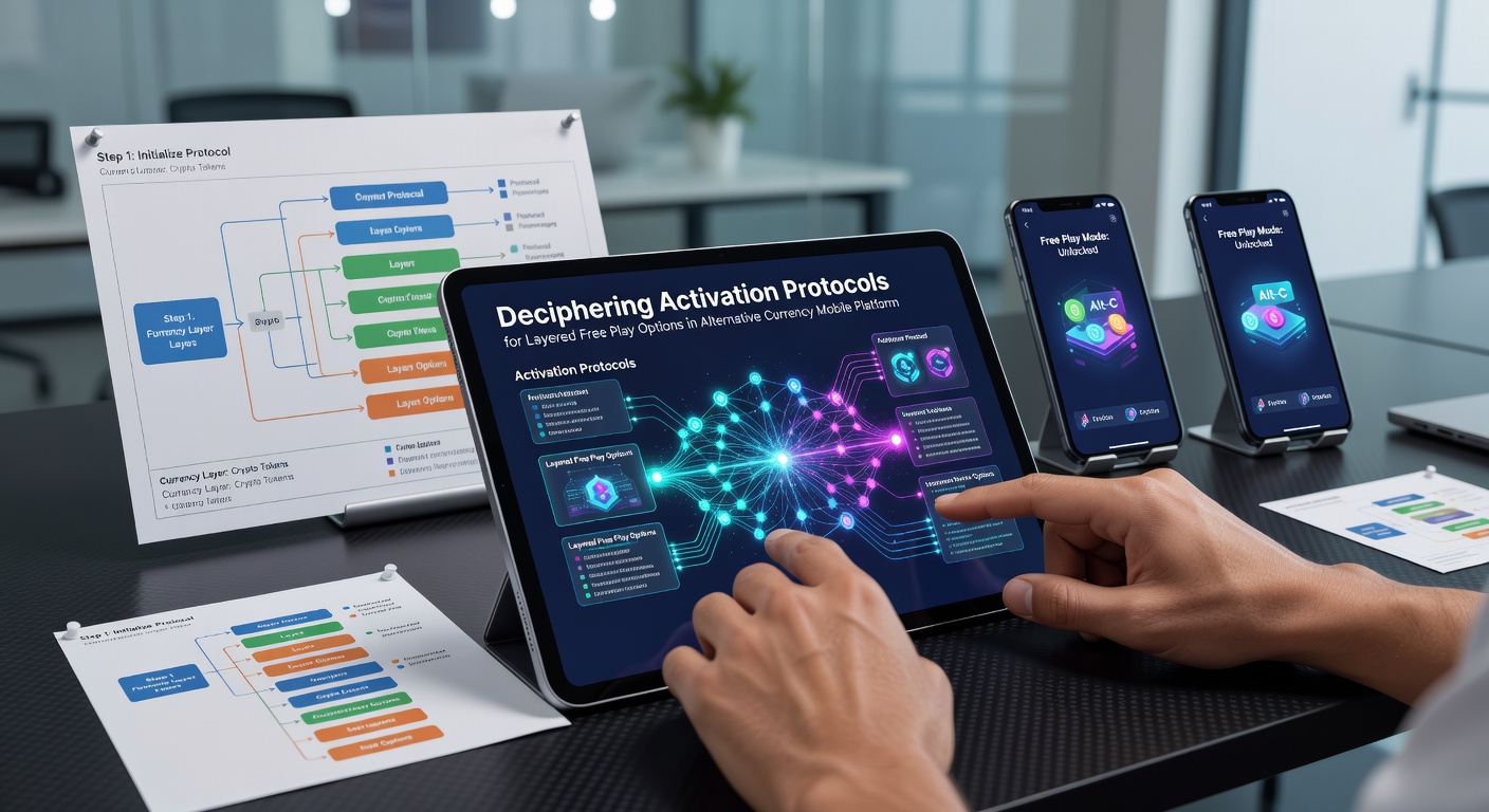 Diagram illustrating blockchain verification and layered bonus activation flow on mobile devices