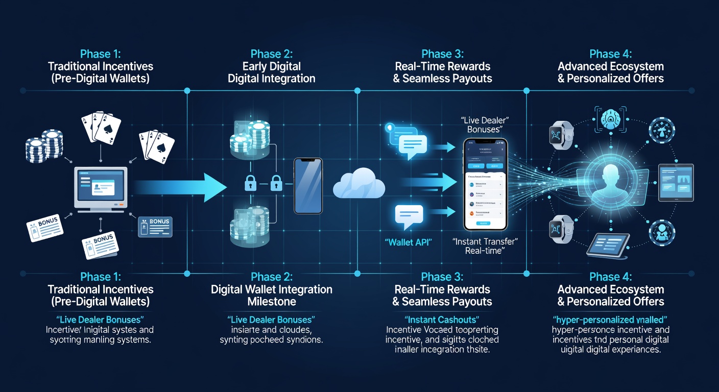 Digital wallet transaction interface displaying live dealer bonus activation and instant payout options